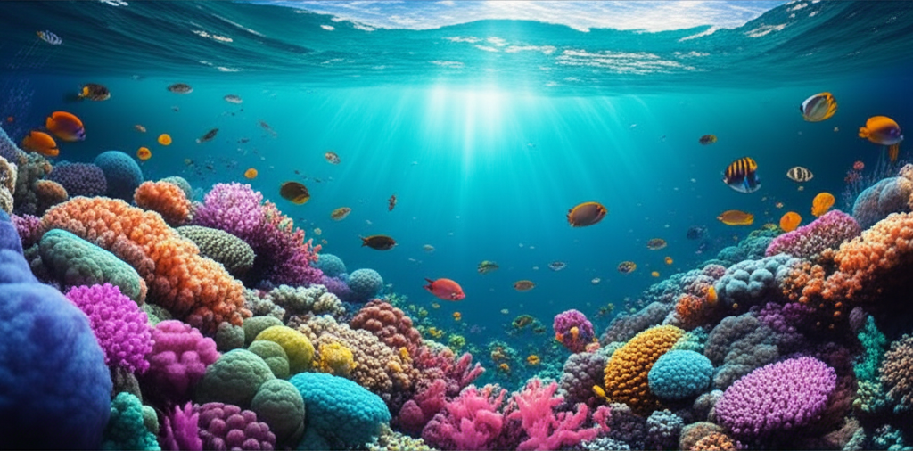 Underwater scene